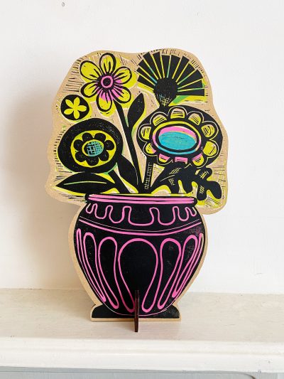 Vase and flowers