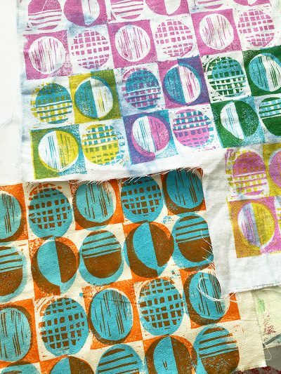 block printed fabric