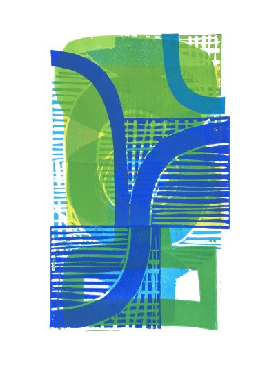 Original framed print Curves & Lines No 1
