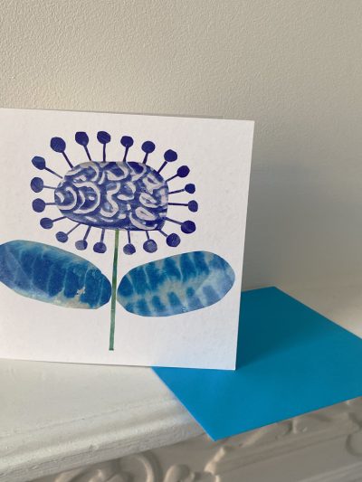 Beautiful bloom card and envelope