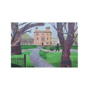 Hillsborough library print