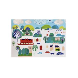 The green shop gates print