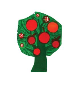 Apple tree print
