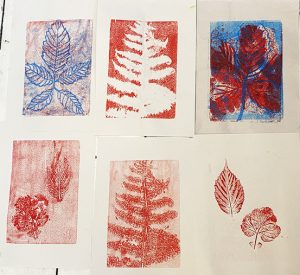 leaf prints