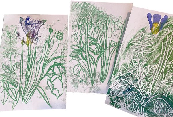 'Fabulous Florals' printing workshop at Worrall Community Hall - Image 3