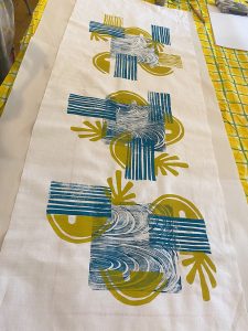 lampshade printing in progress 1