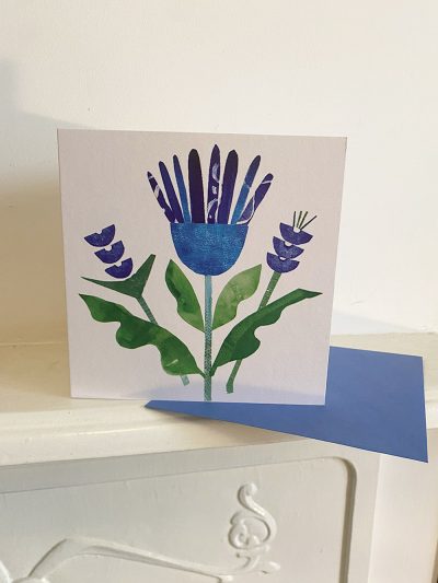 Fabulous flower card and envelope