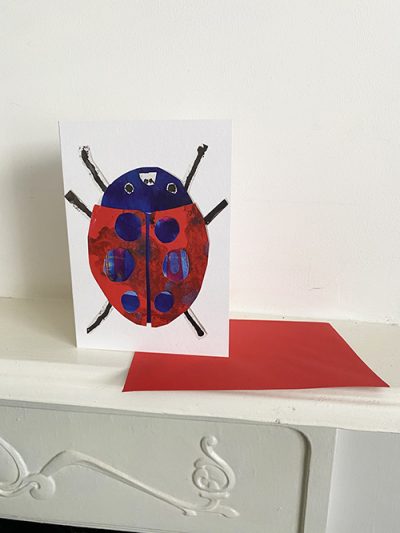 Ladybird card with envelope