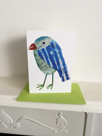 baby bird card with envelope