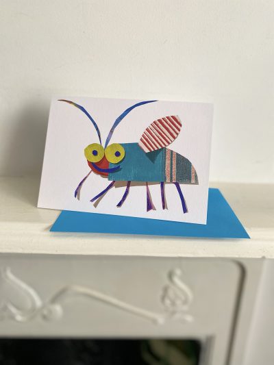 bug card and envelope
