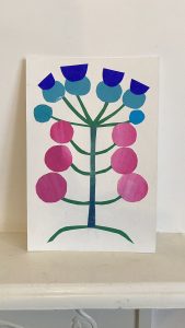 Strange berries collage