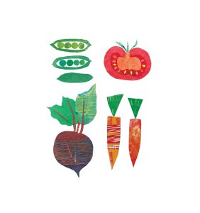 Garden veg print